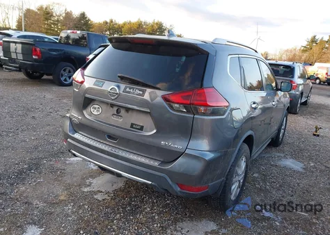 2017 Nissan Rogue Sv из США, поврежденный, VIN KNMAT2MV7HP604595